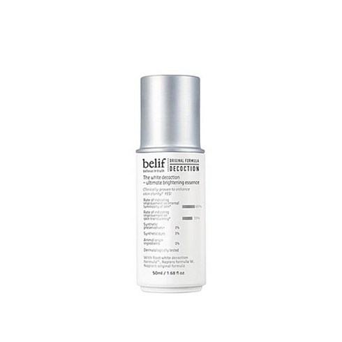 1개 더  에센스1개 - 빌리프 더 화이트 디콕션 얼티메이트 브라이트닝 에센스, 1개, 50ml