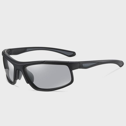 제조사 다이렉트 자동변색 편광 알루미늄 마그네슘 선글라스 남성 선글라스 아웃도어 스포츠 바이크 안경, 검은 테가 변색되다