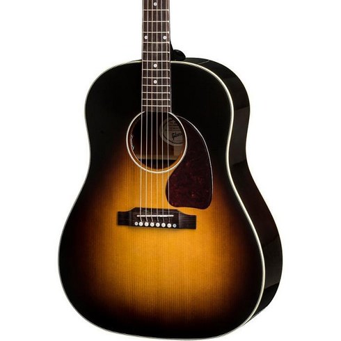 Gibson J-45 Standard Acoustic-Electric Guitar Vintage Sunburst, One Size, One Color