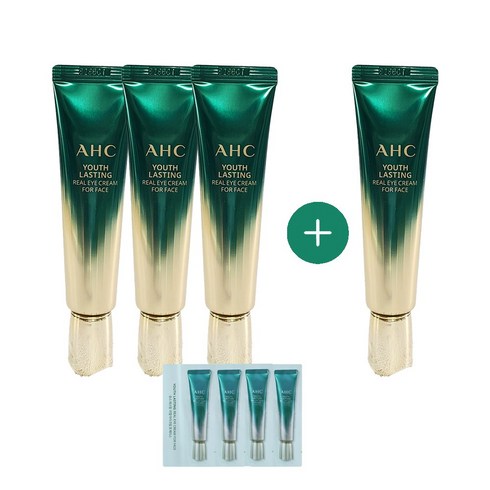 AHC 아이크림 유스래스팅 시즌9 30ml + 휴대용 1ml (사은품), 3+1