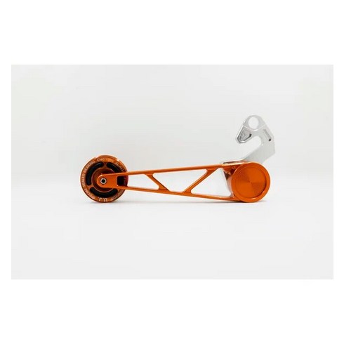 트렉fx2 UnionJack 접이식 자전거 T/Pline 텐셔너 다중 색상 후면 드레일러 금속, Silver orange