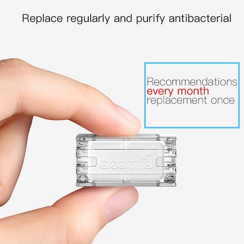 2023년 가성비 최고 가습기 정수물 - Deerma 가습기 정수 상자 물 용기 전용 일반 실버 이온 정화, 02 2 pcs