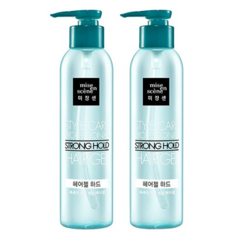 미쟝센 스타일케어 프로페셔널 헤어젤 하드, 250ml, 8개