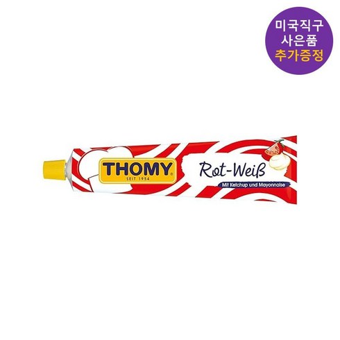 토미케요네즈 - 토미 케요네즈 케찹 마요네즈200g x3개 튜브형 스위스 쇼핑리스트 thomy 사은품 추가증정, 3개, 200g