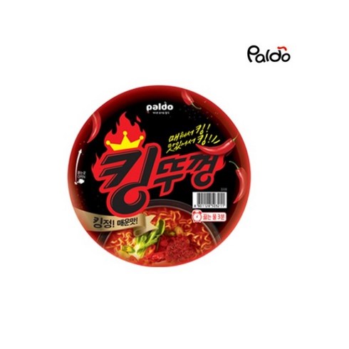 팔도 킹뚜껑 컵라면 110g, 18개