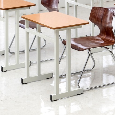 1인용 튼튼형 학교학원 공부책상 D03 (우레탄엣지), 비취