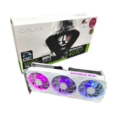 갤럭시 갤라즈 GALAX 지포스 RTX4070 Ti EX GAMER WHITE OC V2 D6X 12GB