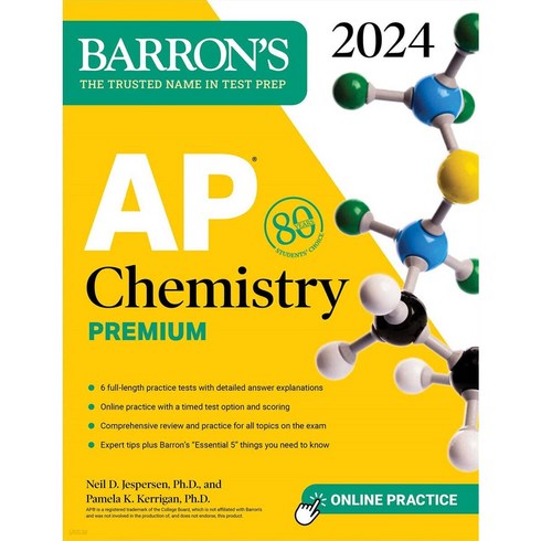 AP Chemistry Premium 2024, Barron