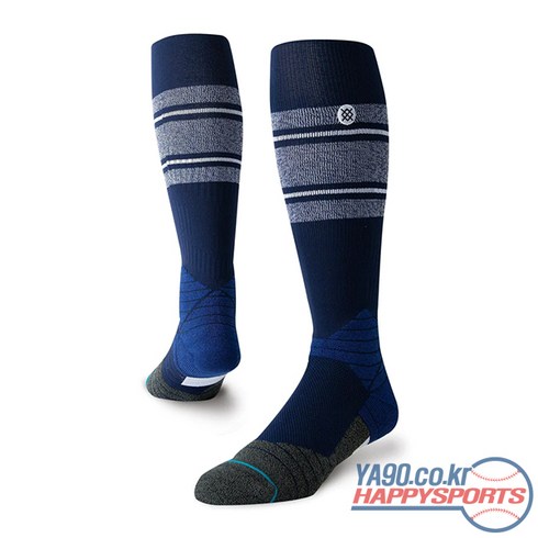 [당일출고][스탠스] 다이아몬드 프로 스트라이프 OTC 야구양말 (네이비/화이트), (네이비+화이트)
