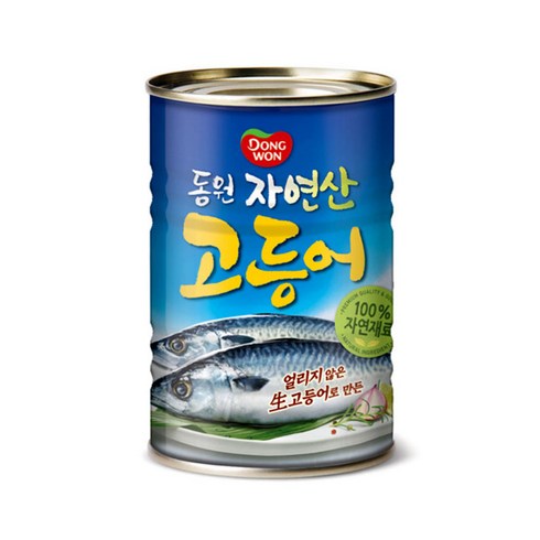 동원 고등어 통조림, 400g, 24개