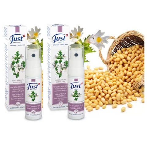 유스트 JUST 아이리드 눈꺼풀 눈 스프레이 18ml x 2개