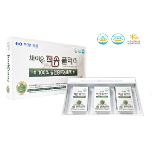2023년 가성비 최고 채이은 적송플러스 - 채이은 적송플러스 90캡슐 + 온가족혼합유산균1개월분, 1개