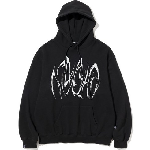 재입고 NOT4NERD Boomerang Logo Pullover Hood-Black