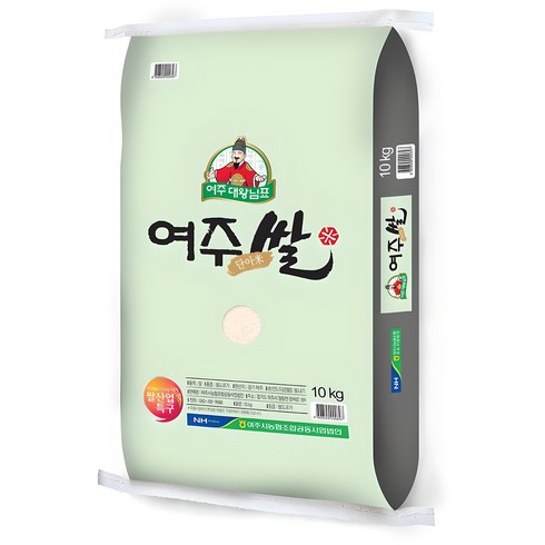 농협 2024년산 햅쌀 대왕님표 여주쌀 단아미, 상등급, 10kg, 1개