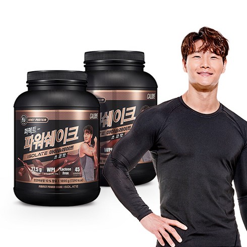 칼로바이 퍼펙트 파워쉐이크 아이솔레이트 초코맛 1890g 2개, 1.89kg