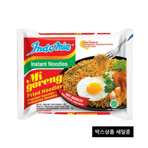 인도미 미고랭 라면 80g, 40개