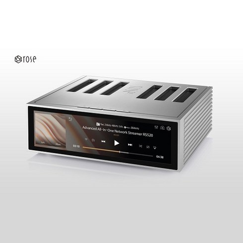 하이파이로즈 RS520 네트워크 올인원앰프 (실버), 실버