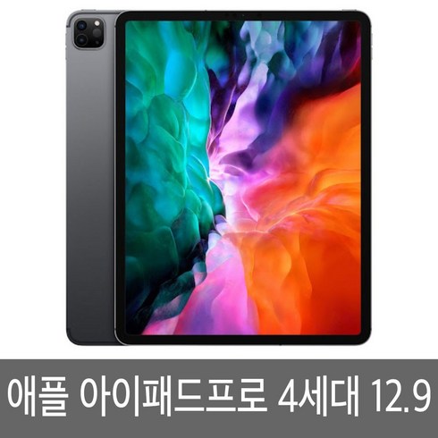 아이패드 프로 4세대 12.9인치 WiFi/LTE 셀룰러 정품, 그레이, 256GB, Wi-Fi