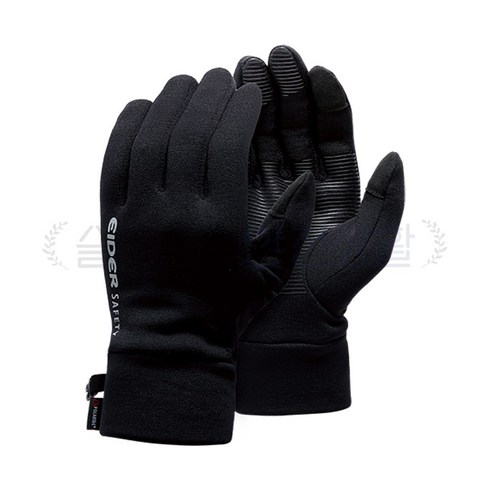 2023년 가성비 최고 아이더방한장갑 - 아이더세이프티 동계용 겨울 폴라텍 스트레치 장갑 HUW23V07 블랙