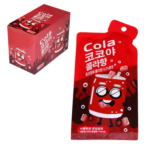 2024년 가성비 최고 COCOROCO - 코코야 콜라향 66ml 20개입