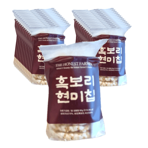 정직한농부 흑보리 현미칩 25봉, 25개