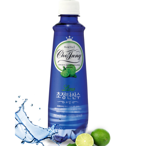 일화 초정탄산수 라임, 350ml, 24개