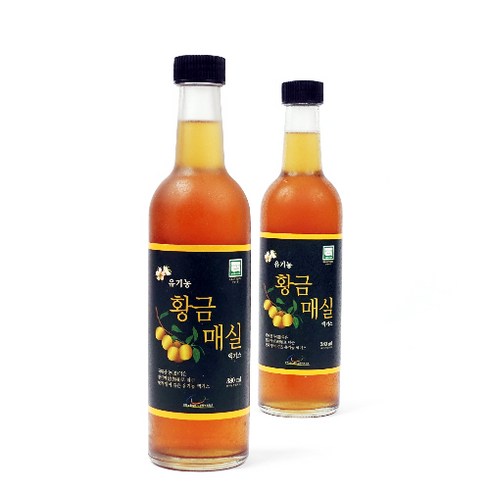 황금매실톡톡 - 유기농 황금매실 엑기스 380ml, 1개