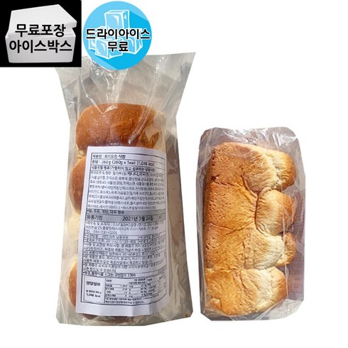 [제이케이푸드] 구스 브리오슈 식빵 360g 식전빵 허니버터브레드, 구스 브리오슈 식빵 360g(드라이아이스), 1개