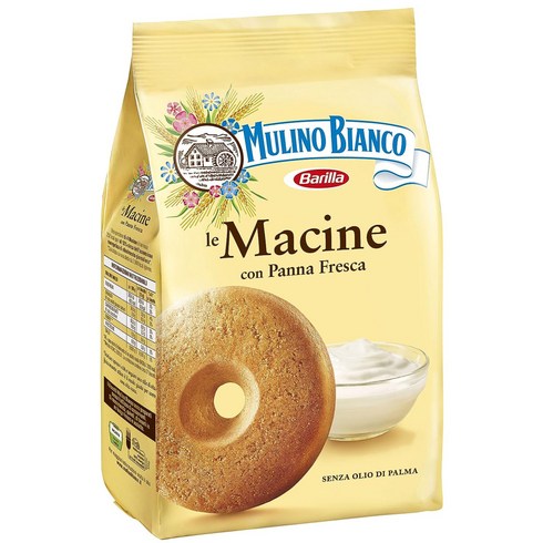 물리노비앙코 Mulino Bianco Kekse Macine 이탈리안 비스킷 쿠키 쿠첸 브리오슈 350g 6팩
