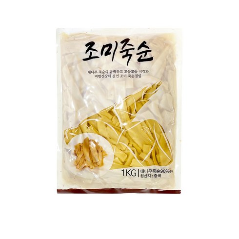 푸드올마켓_ 신슈 조미죽순 1kg / 코우 아지츠케멘마, 1개