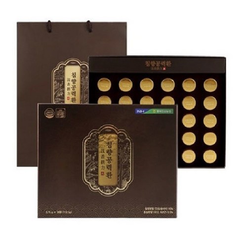 충북인삼농협 침향공력환 3.75g x 30환 / 60환, 225g, 1개