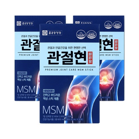 종근당건강 관절현 (20ml x30포) x3입세트, 3개, 20ml