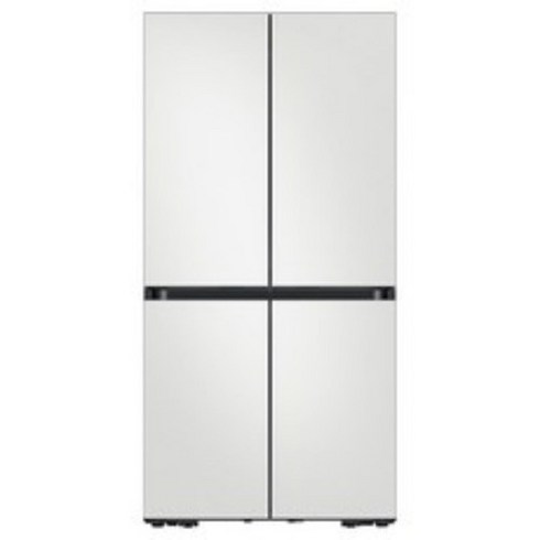 rf60db9a62apg - 삼성전자 비스포크 4도어 냉장고 메탈 키친핏 615L 방문설치, 코타 화이트, RF60C901301