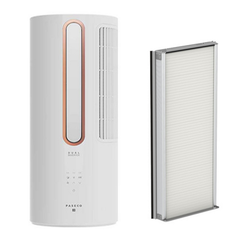 파세코 듀얼인버터 창문형 에어컨 방문설치 PWA-3300WG, +98cm