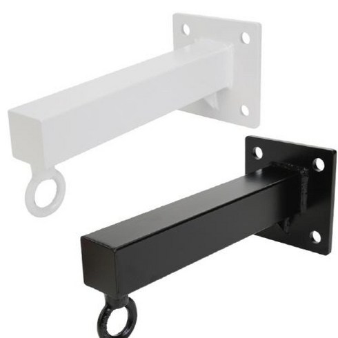 스파트 벽부착형 샌드백 걸이대 30cm 2컬러, 블랙