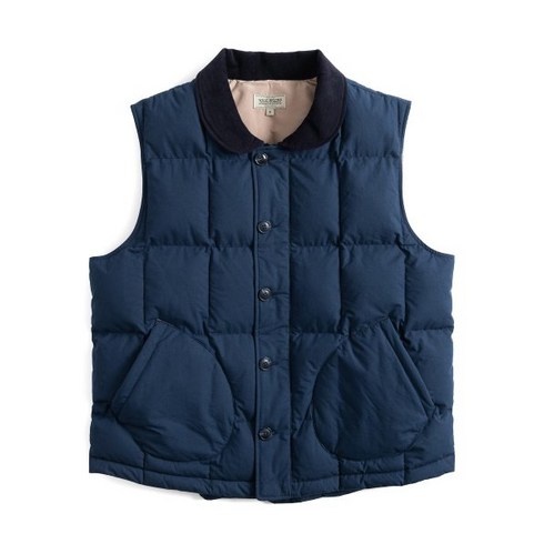 와일드 브릭스 RP PUFFER VEST navy