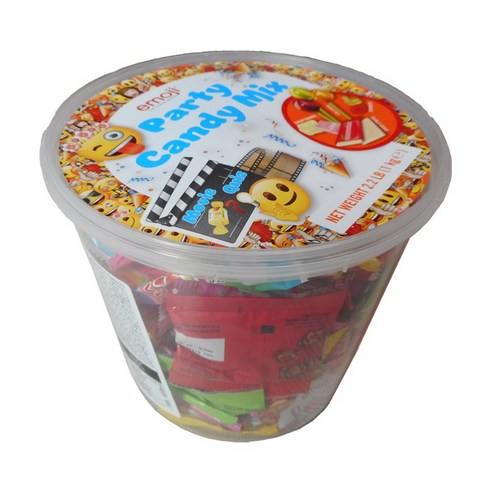 이모지 파티 캔디 믹스 1kg 대용량 독일산, 1개