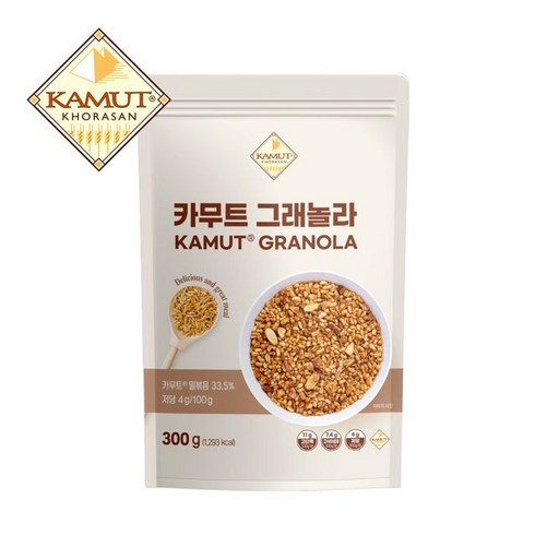 카무트 카무트 그래놀라 1봉(300g), 상세 설명 참조, 단일옵션