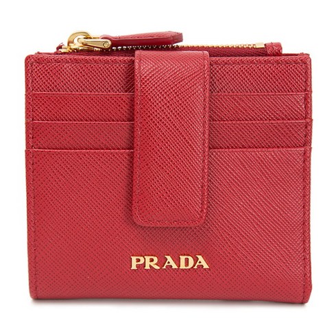 [프라다] PRADA 여성 사피아노 반지갑 1ML047 QWA F068Z RED