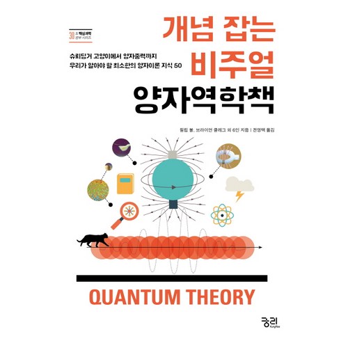 양자역학책 - 개념 잡는 비주얼 양자역학책:슈뢰딩거 고양이에서 양자중력까지 우리가 알아야 할 최소한의 양자이론 지, 궁리, 필립 볼, 브라이언 클레그 외 6인