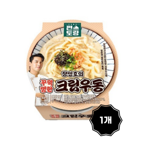 [냉장 배송] 편스토랑 장민호 꾸덕명란크림우동, 500kcal, 1개, 351g