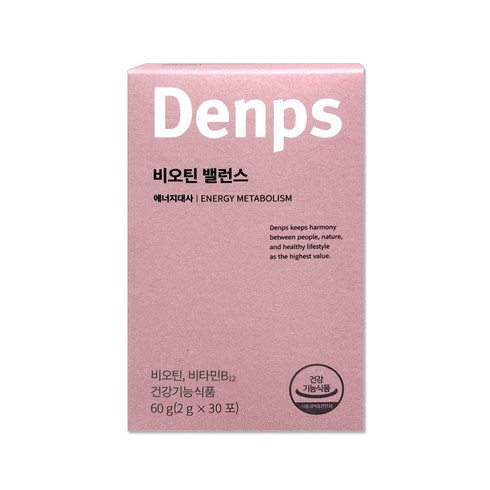 덴프스 비오틴 밸런스 1개월 1BOX, 60g, 1박스, 60g