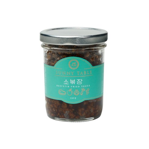 써니의식탁 소볶장 불고기소스맛 소고기볶음밥 소고기장조림, 220g, 1개