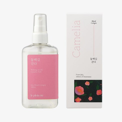 르플랑 제주 무드코롱 동백길 걷다 섬유 향수, 100ml, 본상품선택, 1개