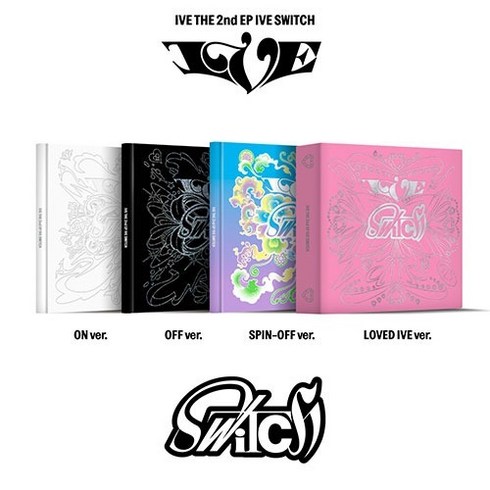 아이브디지팩 - 아이브 앨범 (IVE) - 2nd EP (IVE SWITCH) 해야(HEYA) 노래 음반, ON ver.