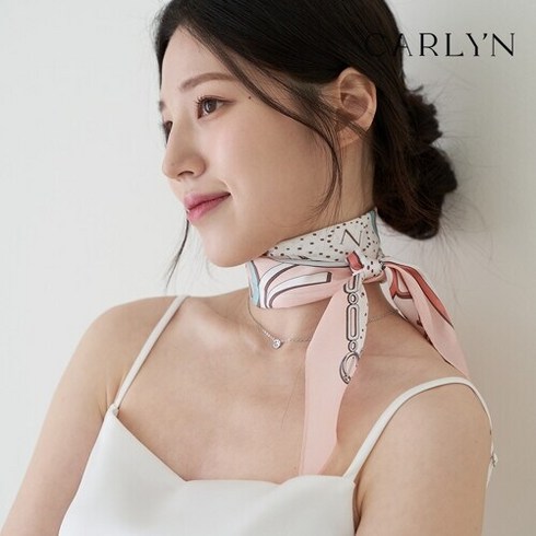 [AK수원점] [칼린] 멜로나 실크 롱 스카프 S7421S303