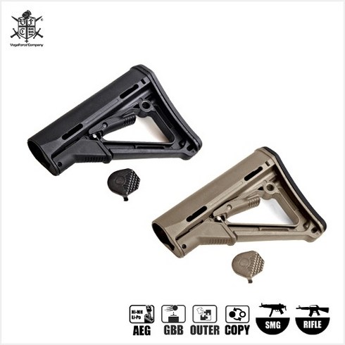 [레플리카] Magpul PTS CTR Stock (BK / TAN) - 색상선택, BK