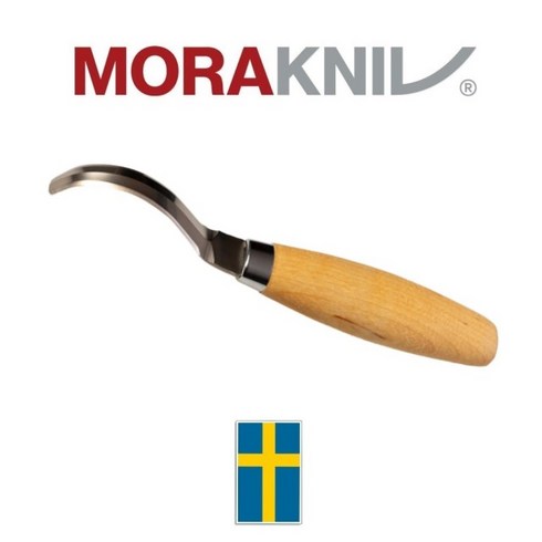 2023년 가성비 최고 모라나이프칸스불 - 모라나이프 우드카빙 스푼나이프 163 양날 조각도, 1개