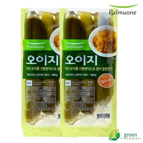 풀무원 오이지 300g, 2개