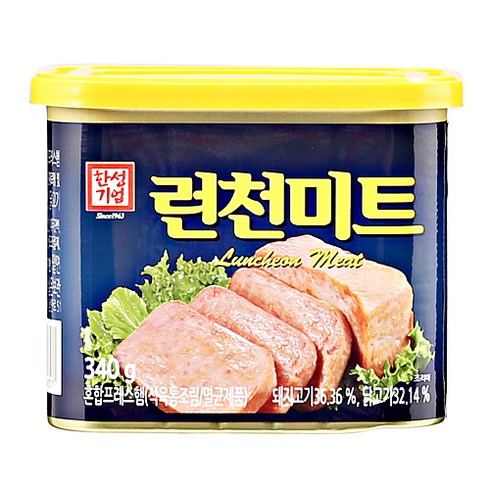 통조림햄 - 런천미트340g/한성-12개, 340g, 12개